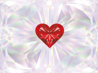 Kristall Herz 