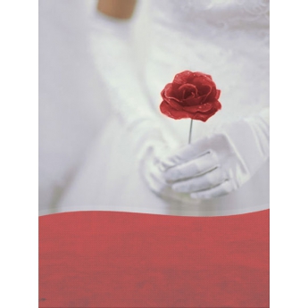 Braut mit Rose 